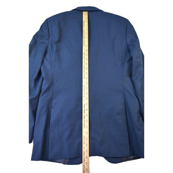 Brooks Brothers 346 Regent Fit Navy Blue 100% Wool Blazer Sport Coat 41R Mens - Picture 12 of 12